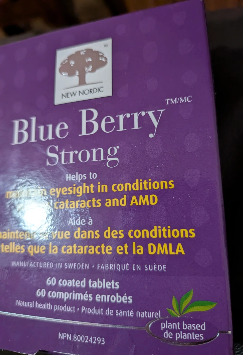 New Nordic Blue Berry Strong 60 Tablets - photo 2