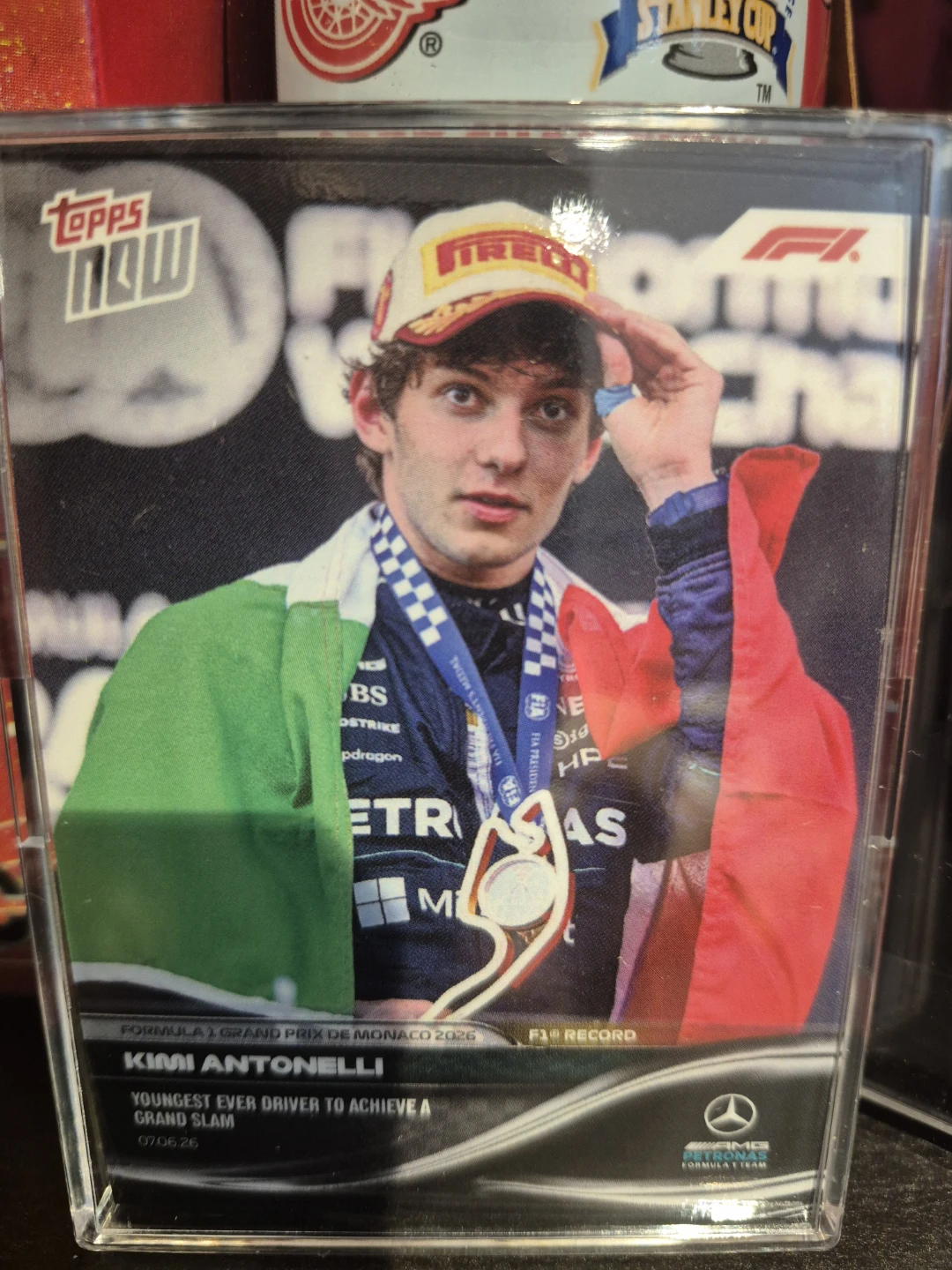 Topps Now F1 Collector Cards: Hamilton and Antonelli