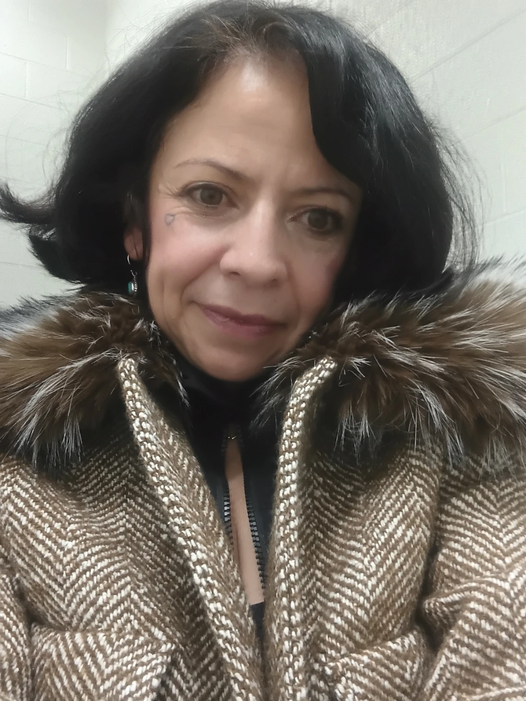 Zimmerman  wool coat with fur collar