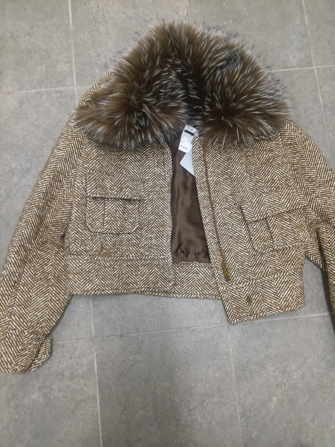 Zimmerman  wool coat with fur collar - photo 4
