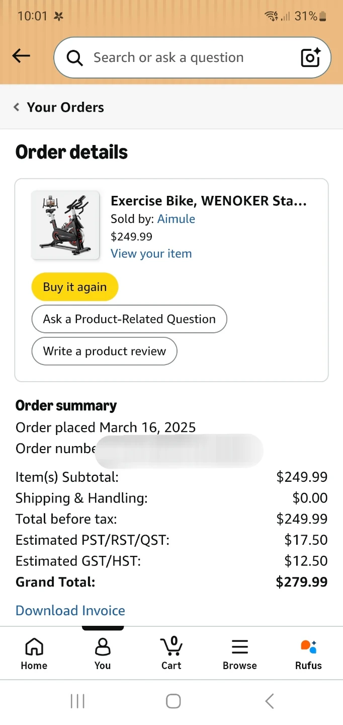 Wenoker Stationary Exercise Bike - photo 3