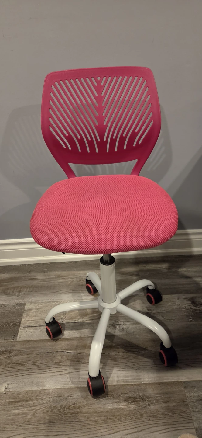 Pink Kids Desk Chair