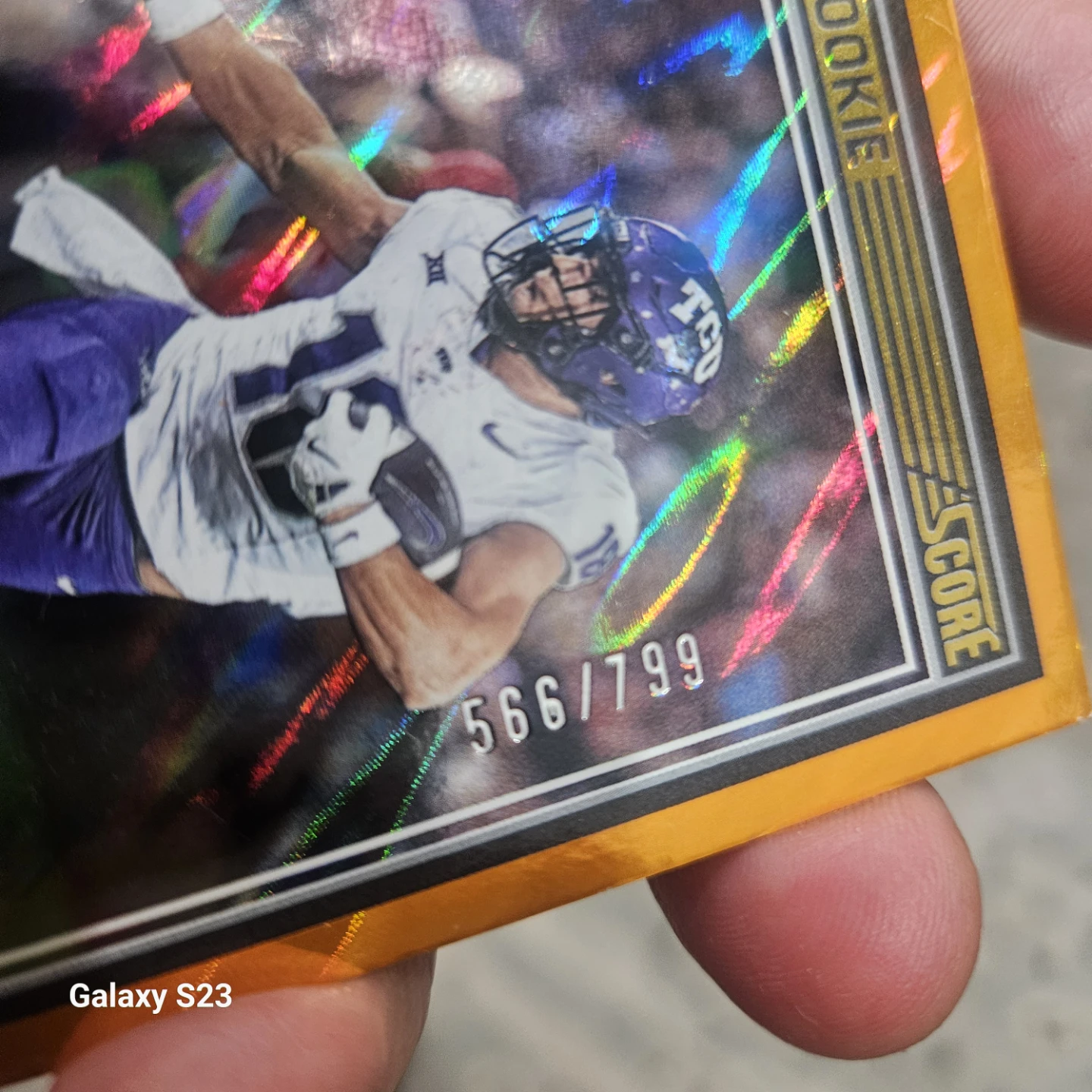2025 Score Jack Bech Rookie Card #566/799 - photo 5