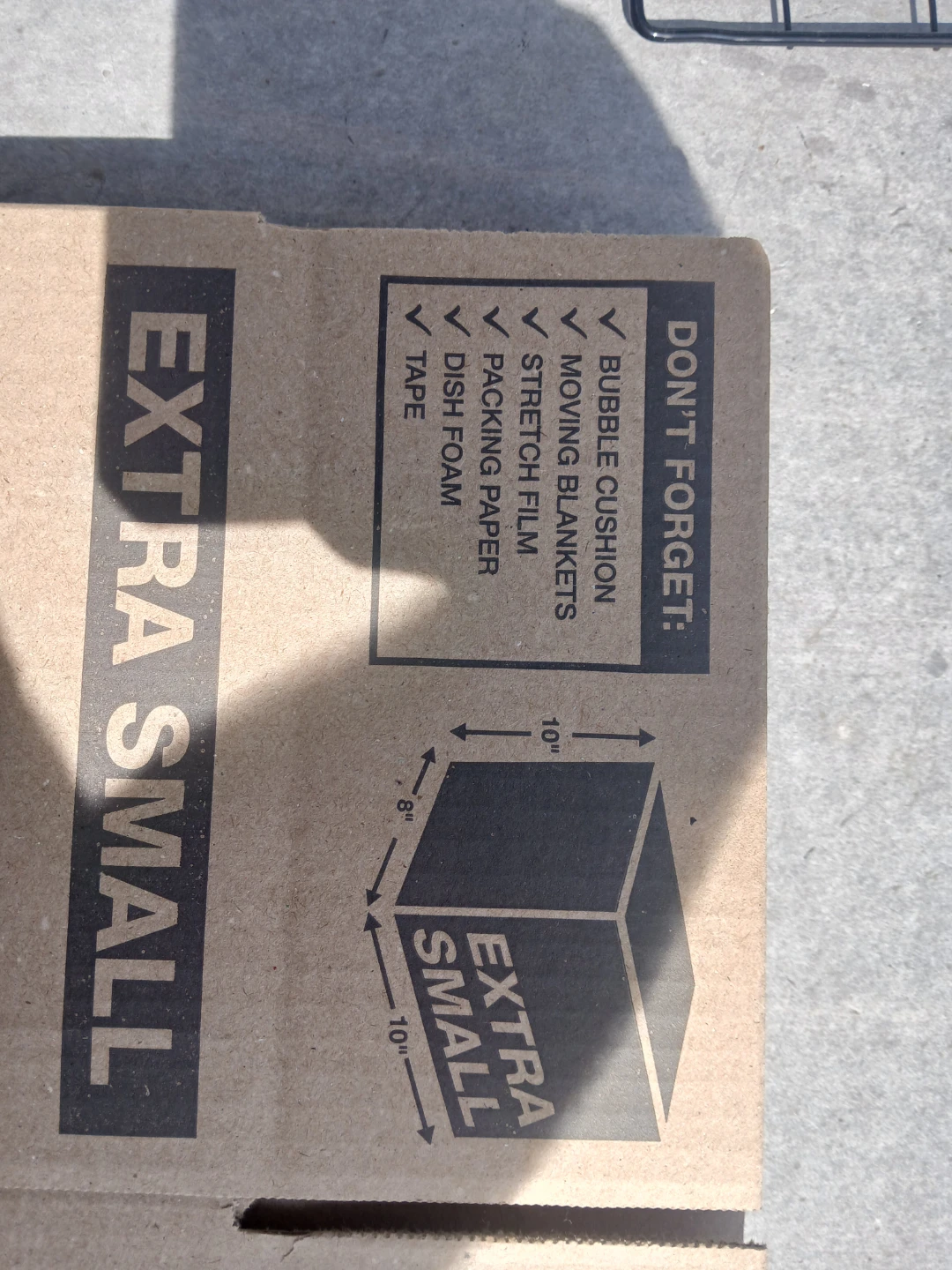 The Home Depot Extra Small Moving Boxes - photo 3