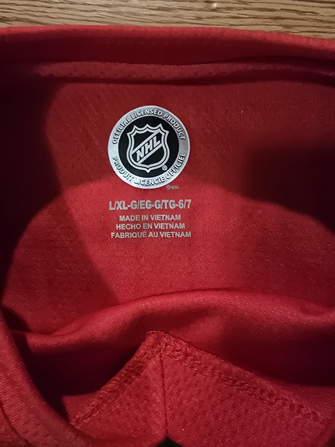 Official NHL Licensed Calgary Flames GAUDREAU #13 Jersey - photo 2