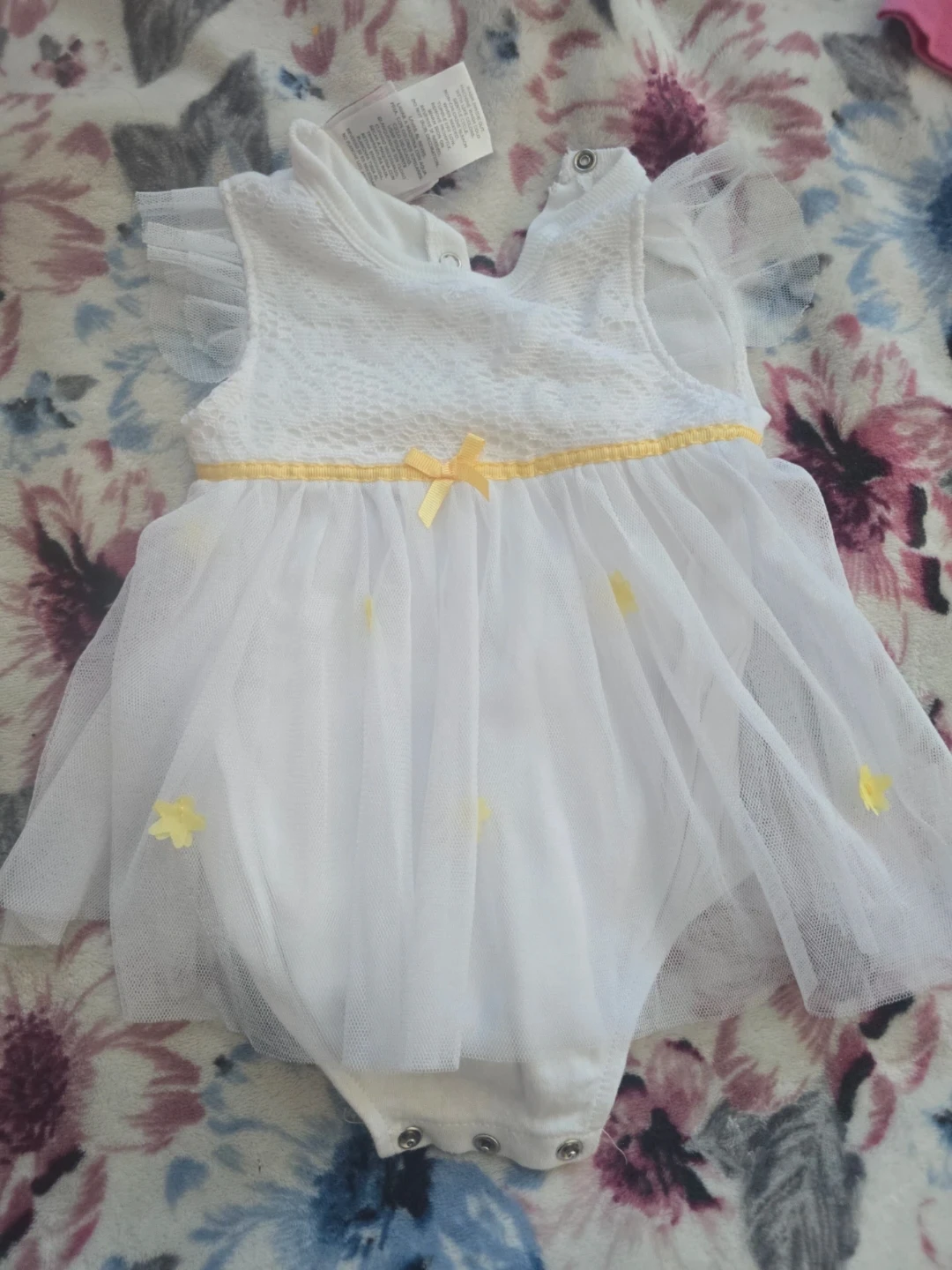 🏈 Duck Duck Goose Baby Tutu Bodysuit 6-9M