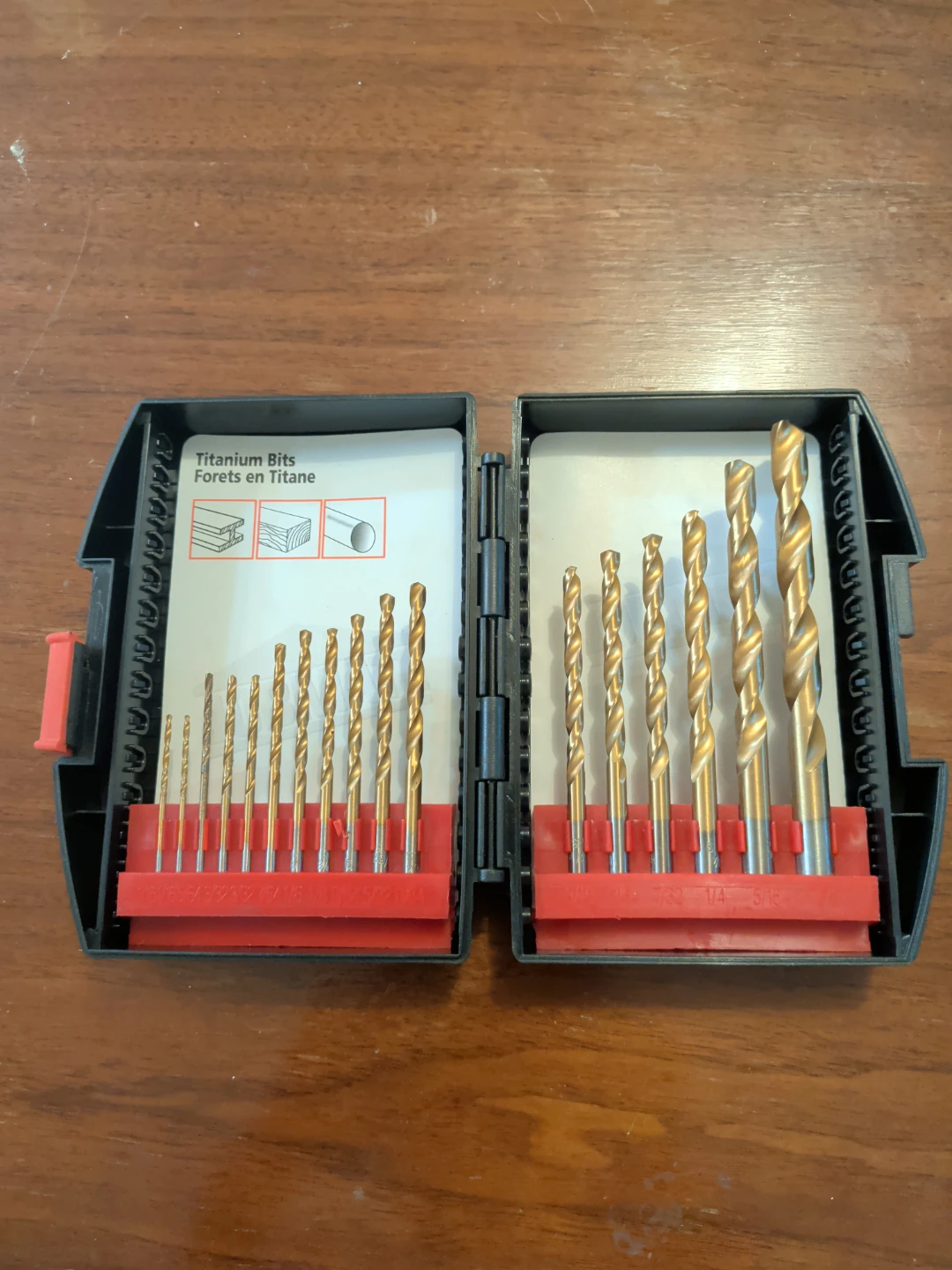 Titanium Drill Bit Set