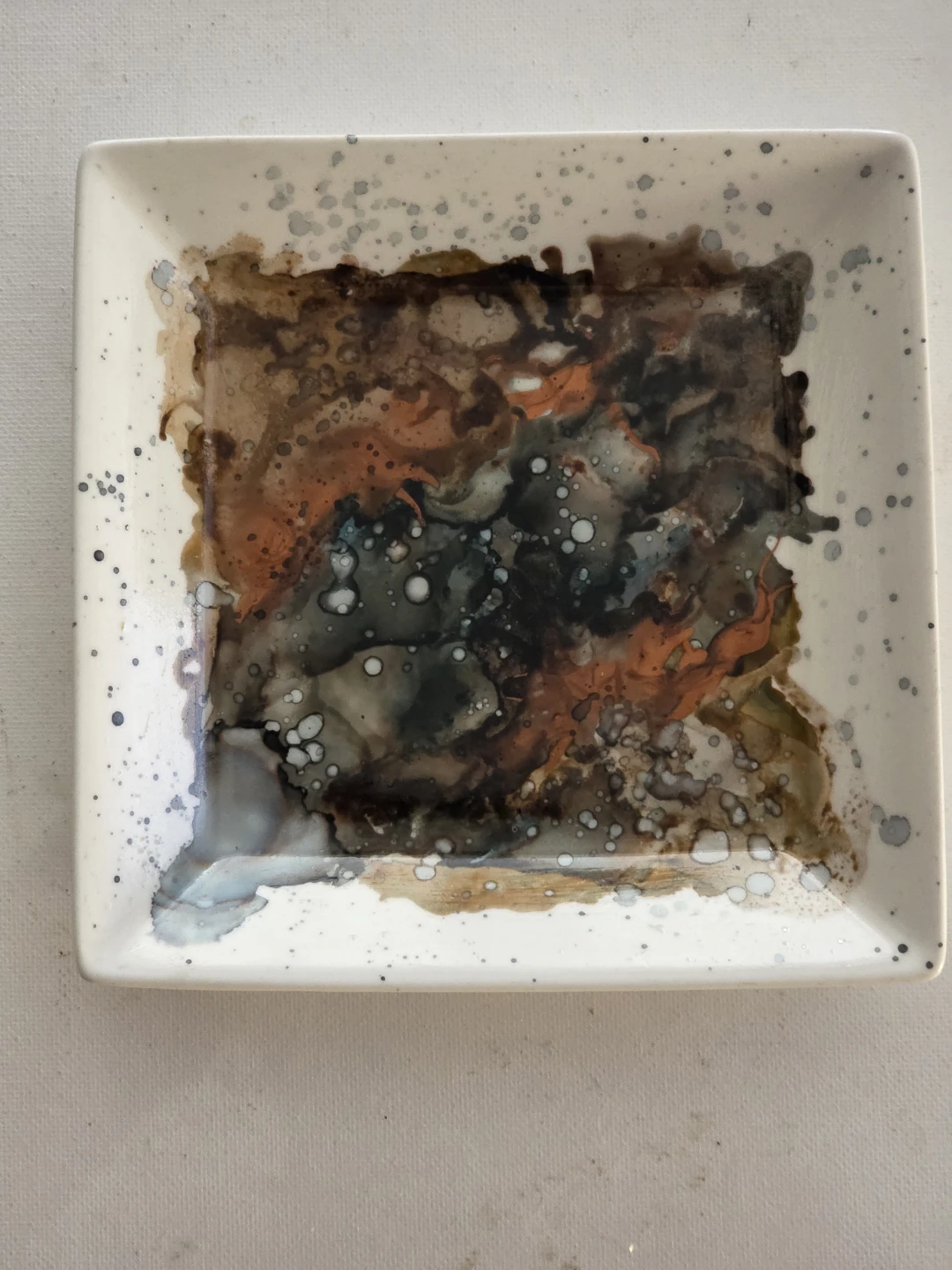 Bees Art Designs Square Ceramic Dish - great gift