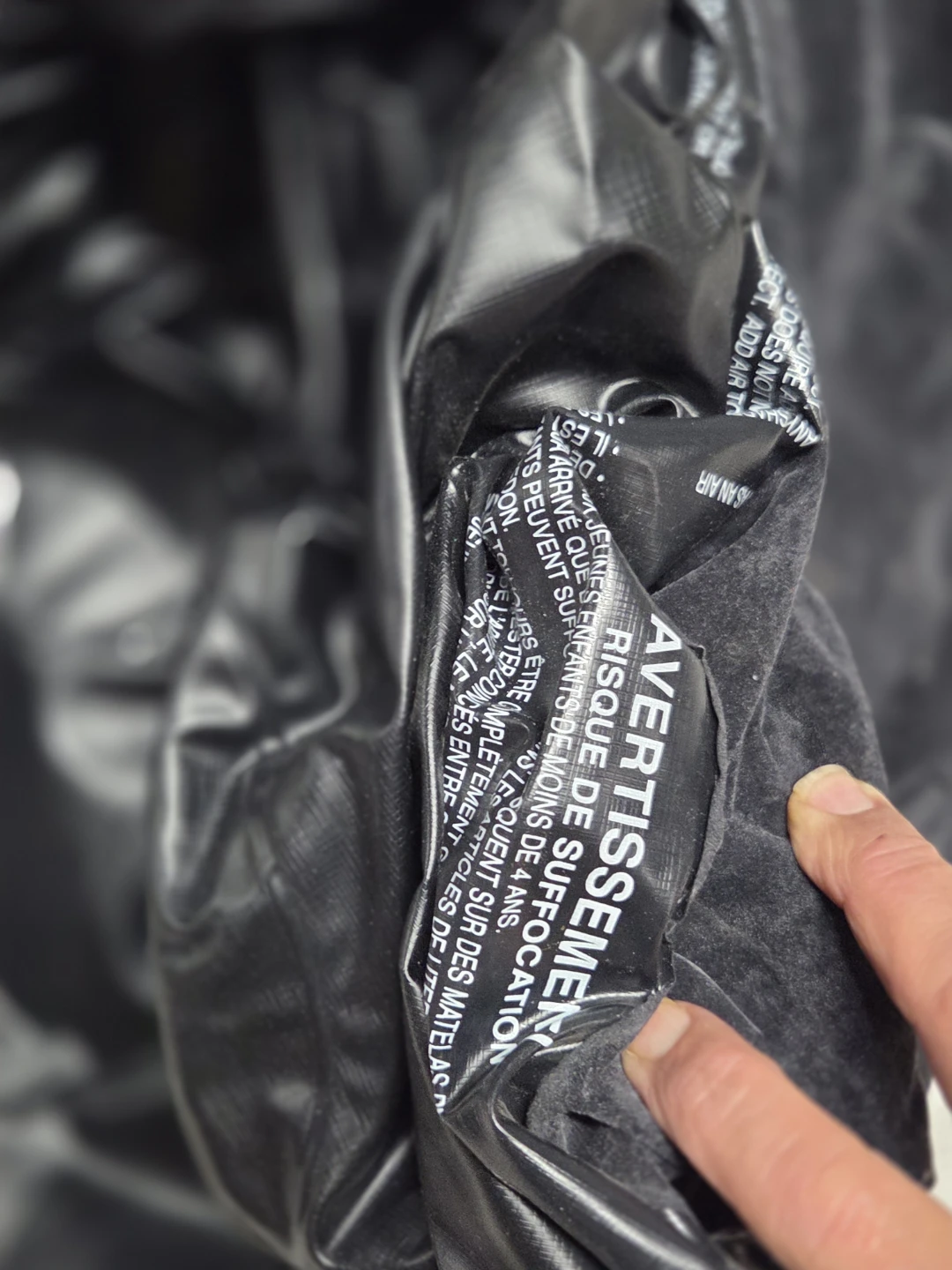 Black Inflatable Air Mattress - photo 3