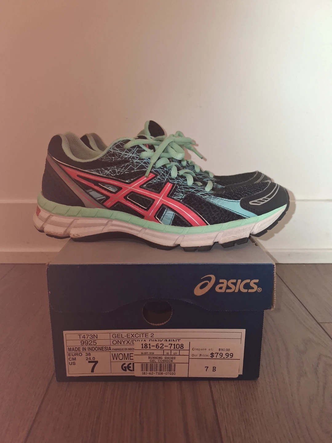 Asics Gel-Excite 2 Women's Running Shoes Size 7