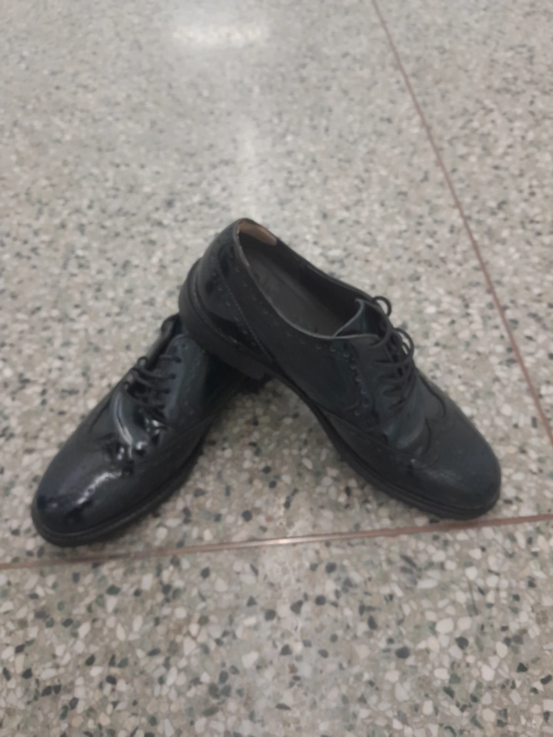ECCO Elite Black Brogue Dress Shoes  Men's Size 10 - photo 5