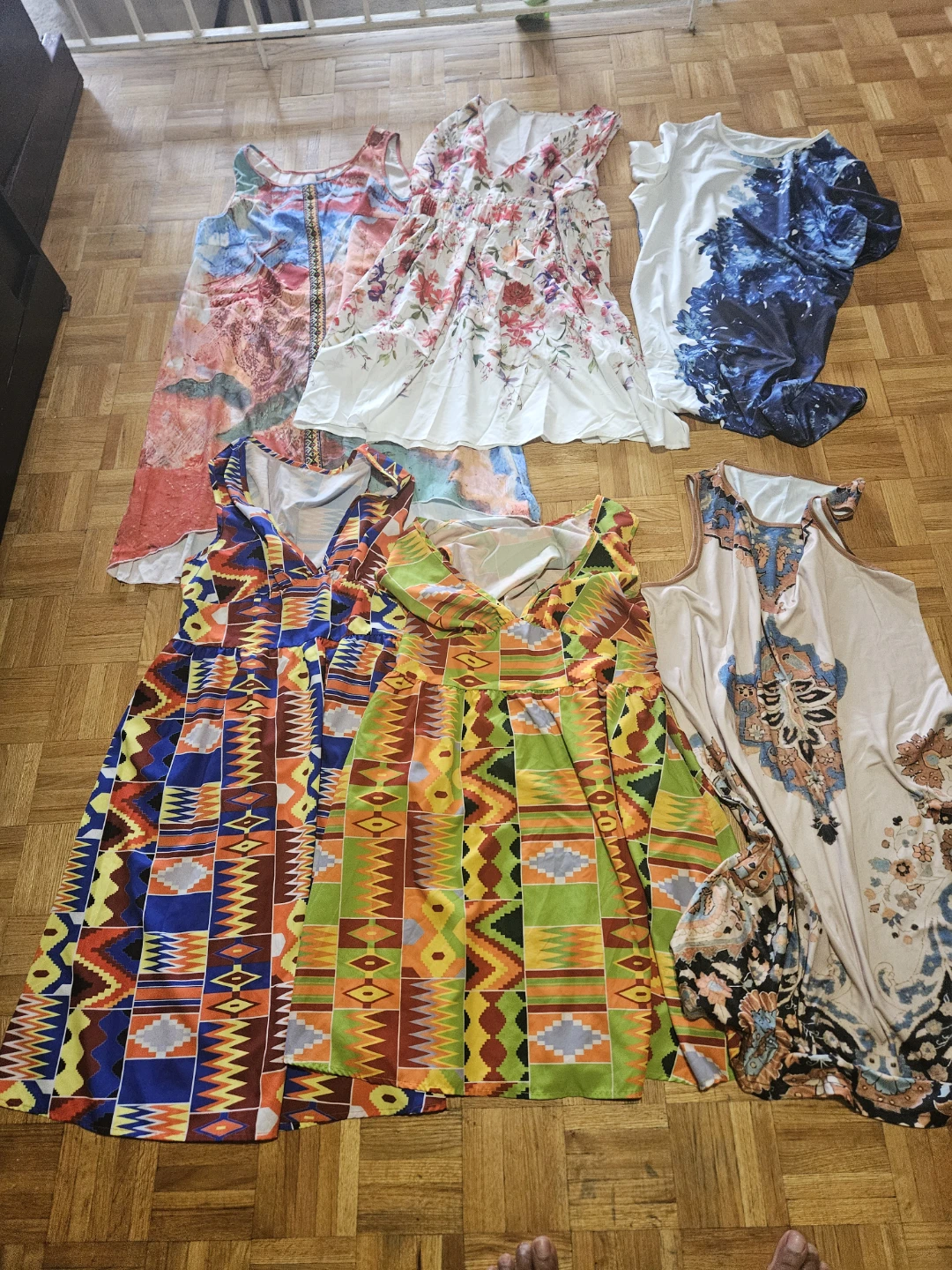 Set of 6 Summer Sleeveless Dresses - photo 2