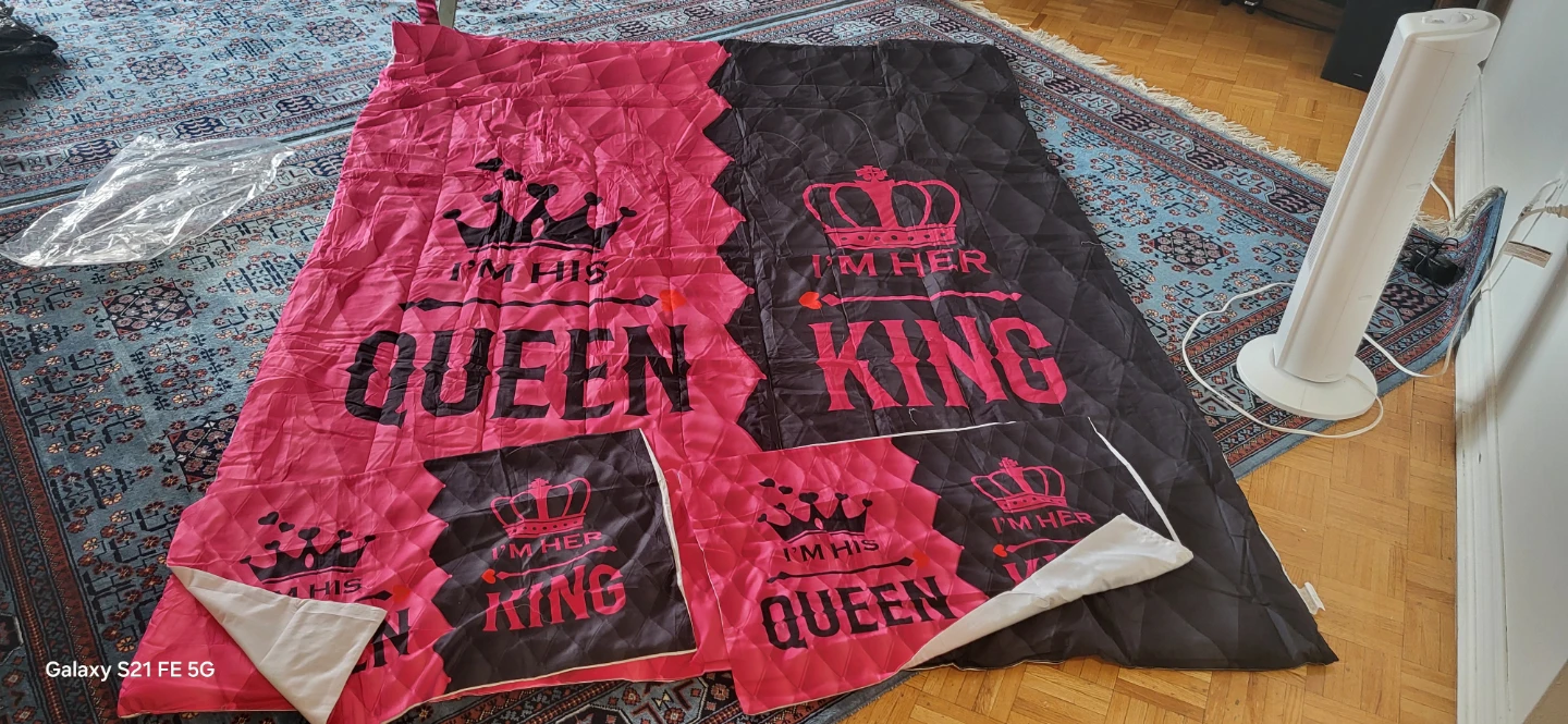 King & Queen twine Comforter Set - photo 2