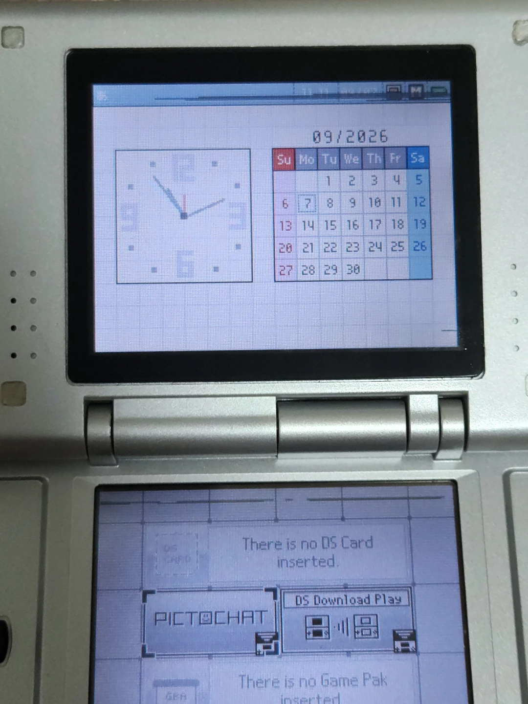 Nintendo DS Original Console Silver - photo 3