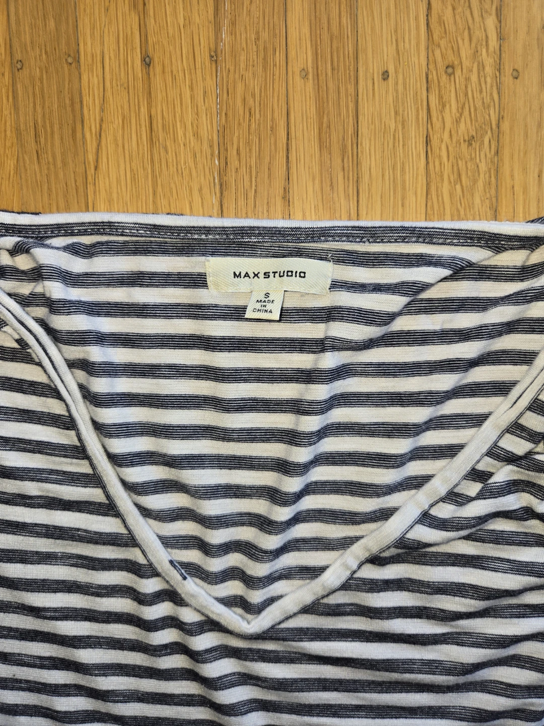 Max Studio Striped Tiered Dress - Size S - photo 2