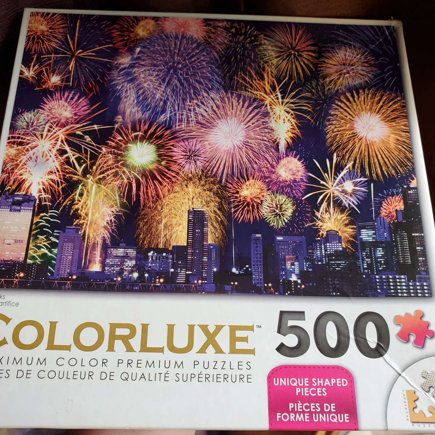 COLORLUXE 500 Piece Puzzle