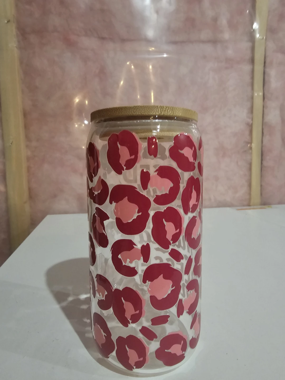 Blessed Mama Glass Tumbler with Bamboo Lid - photo 2