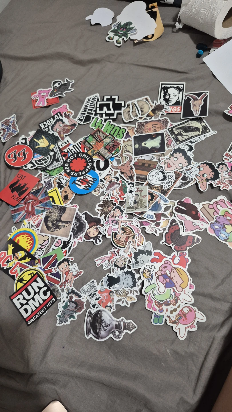 Assorted Vinyl Stickers Large Collection