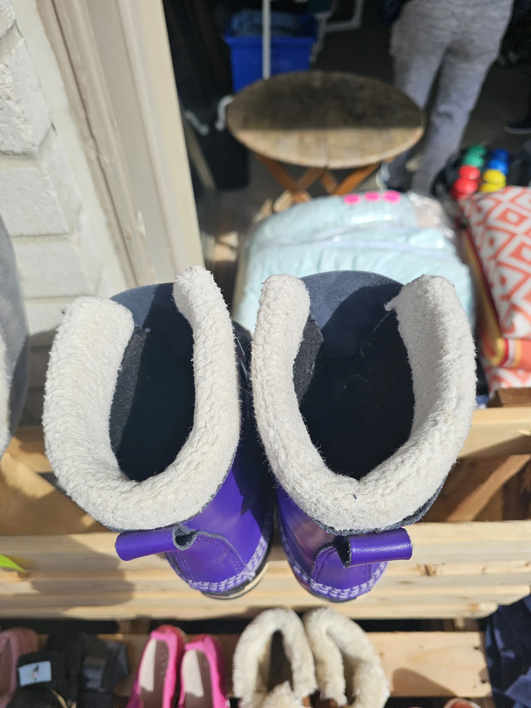 🏈Sorel Waterproof Winter Boots Purple - photo 5