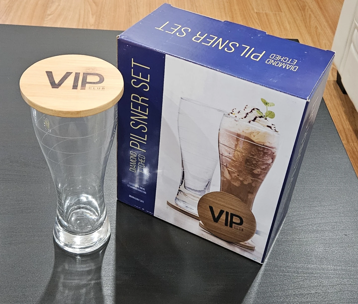 VIP Club Diamond Etched Pilsner Set - photo 5