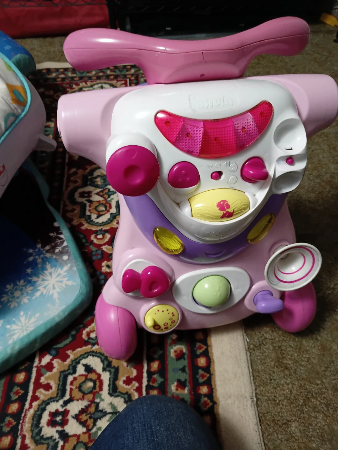 Free Chicco Pink Baby Activity Walker