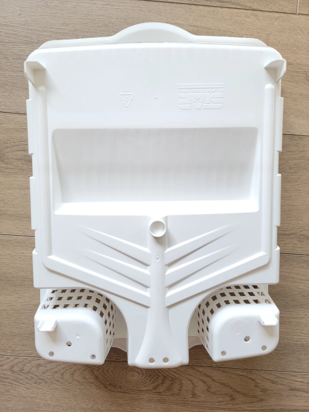 White Star Plastics Dish Drying Rack with inclinded drainboard - photo 2