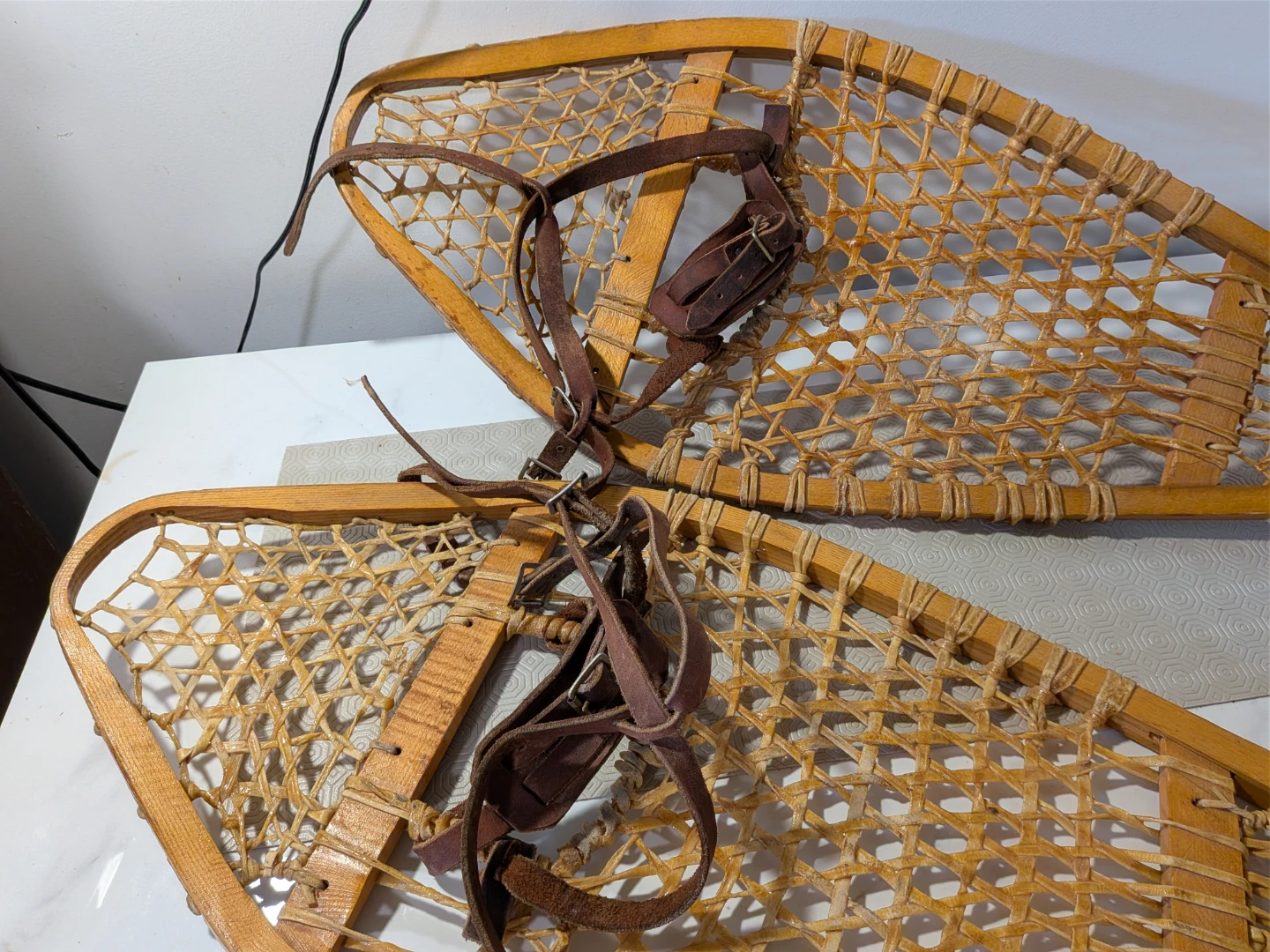 Vintage Wooden Snowshoes