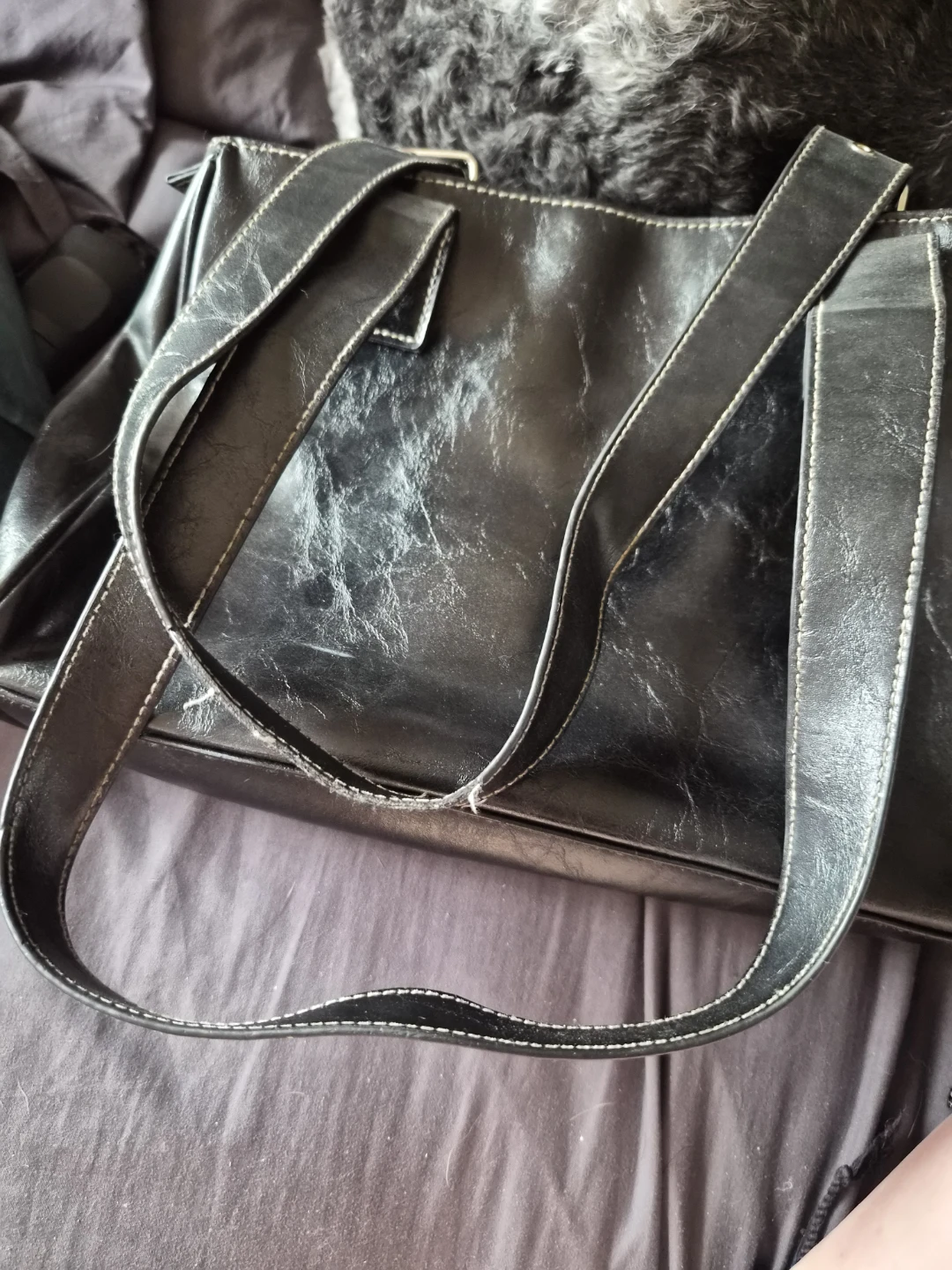 🏈Black multi-pocket shoulder bag - photo 4
