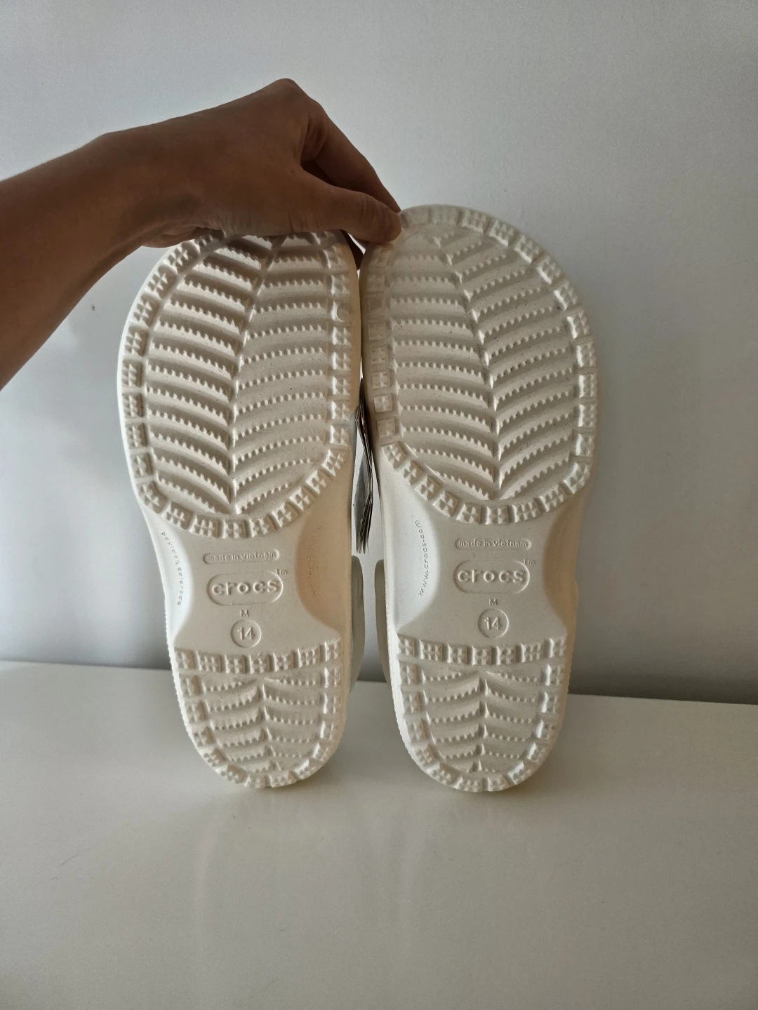 Classic Crocs Clog White Men 14 - photo 2