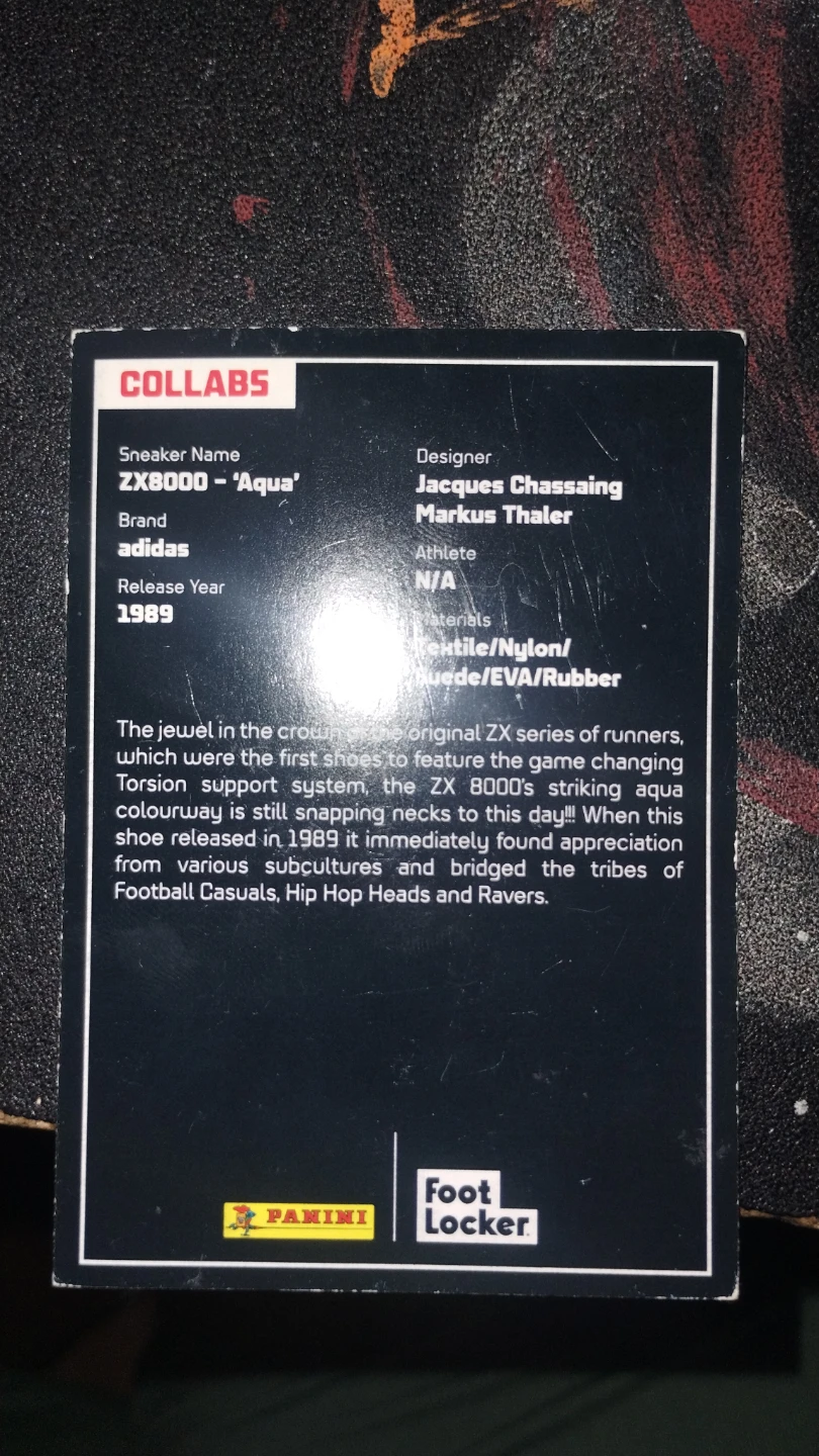 Set of 3 Panini Collabs Sneaker Collector Cards - photo 5