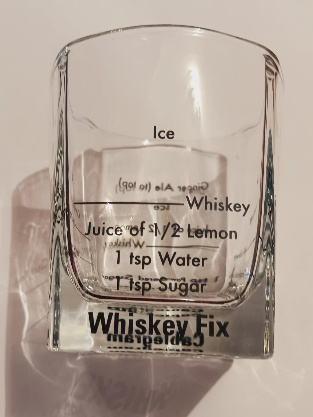 New !! Whiskey Recipe Cocktail Glass - photo 2