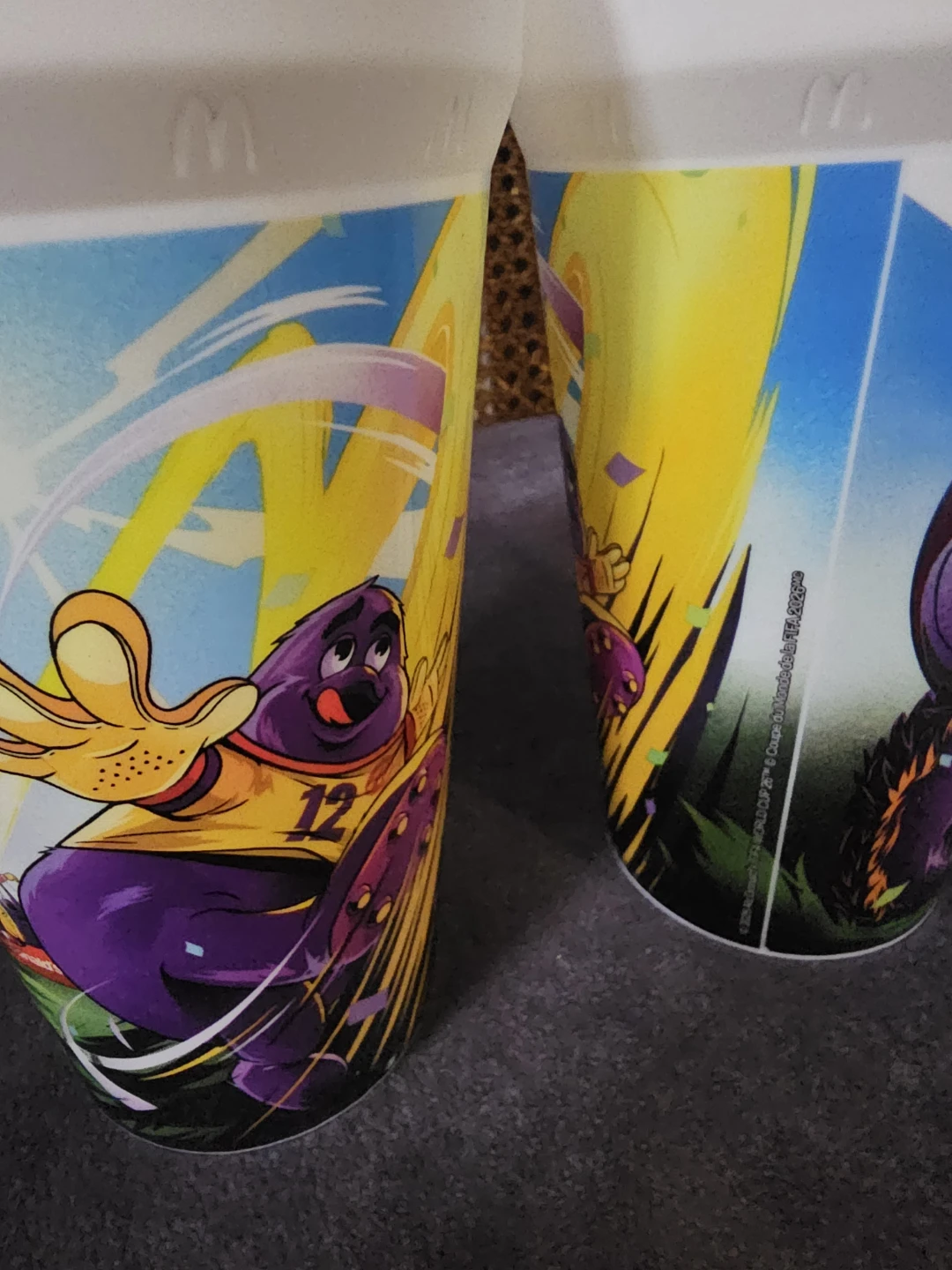 Two McDonald's FIFA World Cup 2026 Grimace Cups - photo 2