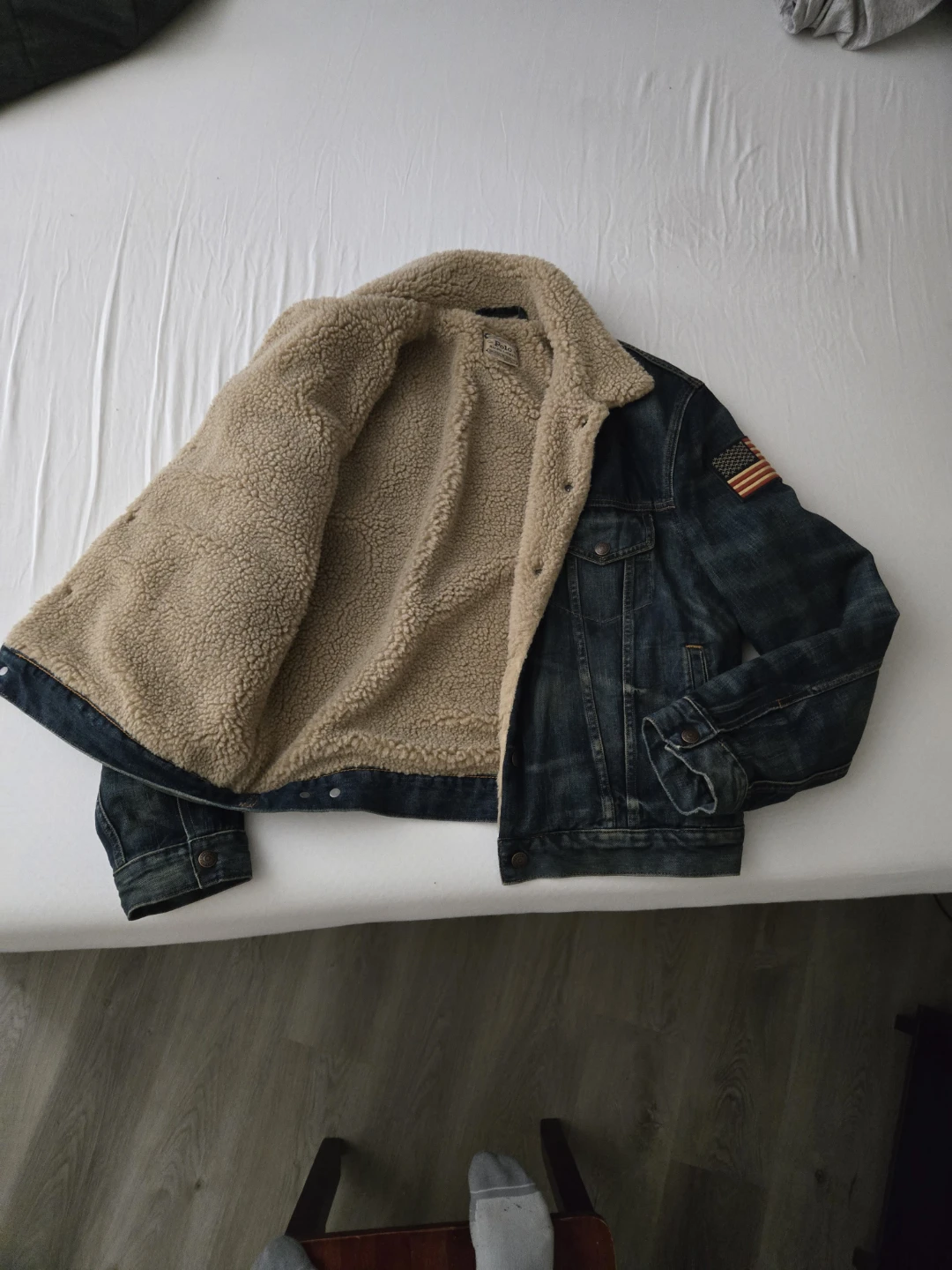 Polo Ralph Lauren Sherpa-Lined Denim Jacket - photo 3