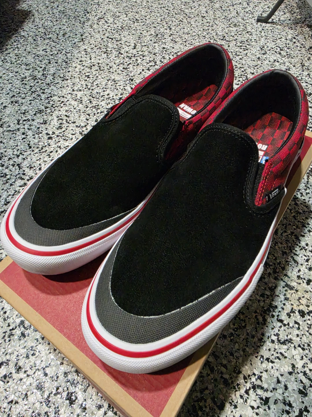 BRAND NEW Vans Slip-On Pro Baker Rowan Men's Size 10