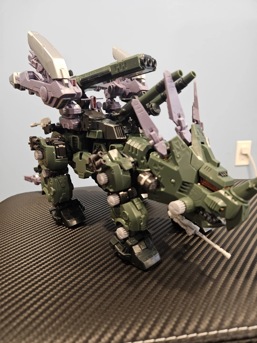 Hmm zoid green horn ab built 1/72
