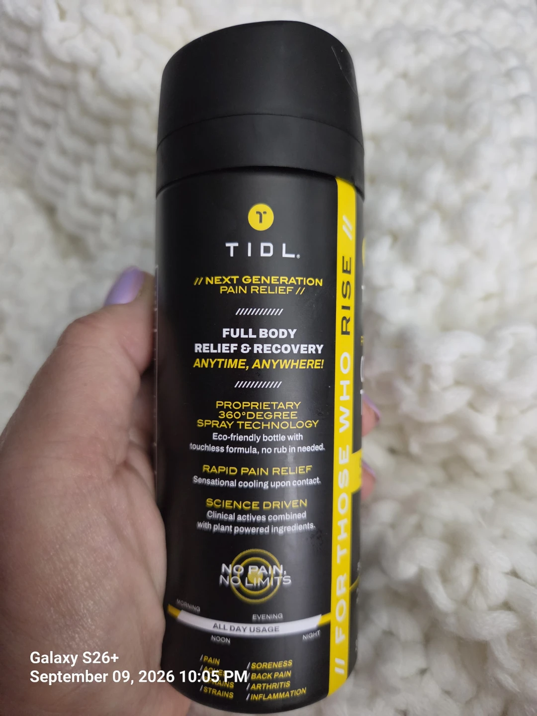 TIDL Pain Relief Cryo Therapy Spray