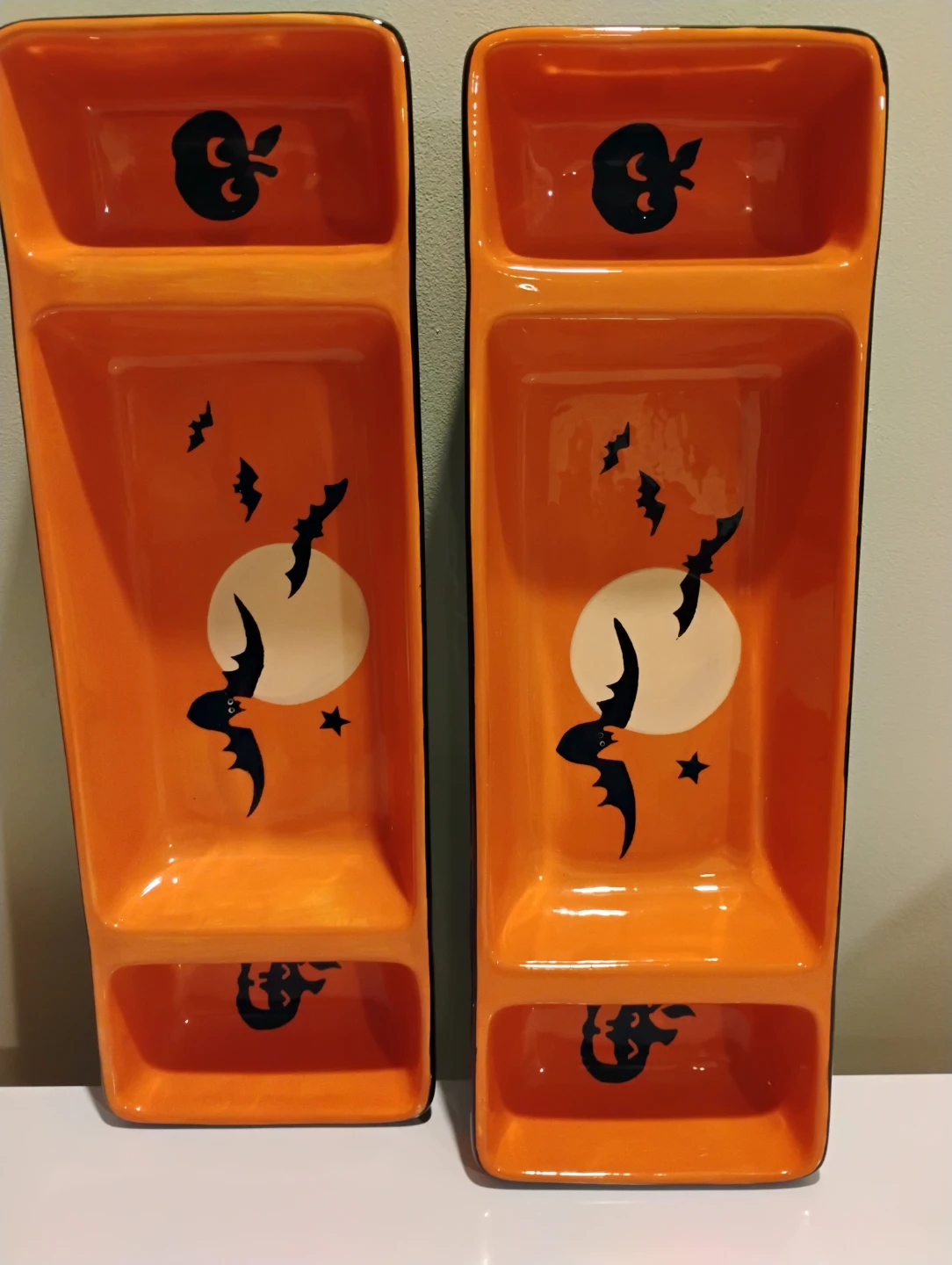 Set of 2 Halloween Serving Trays - photo 5