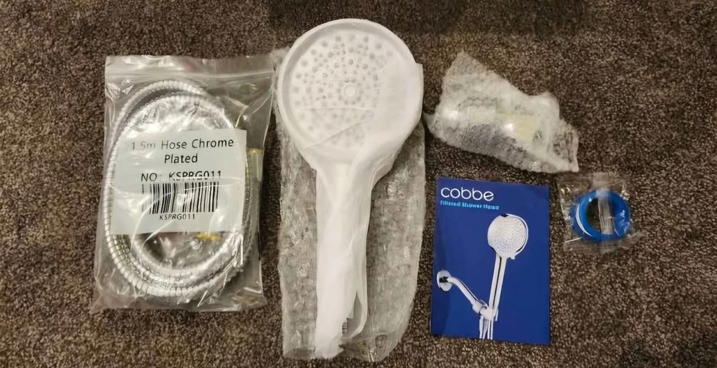 Cobbe Handheld Shower Head with Filter 🏈 - photo 2