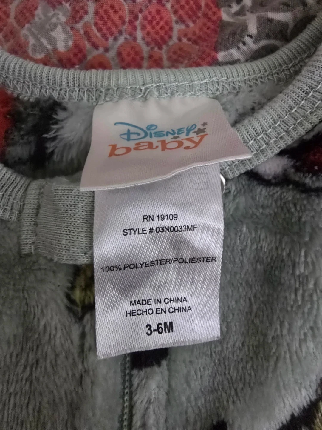 🏈 Disney Baby Mickey and Friends Fleece Pajamas - photo 2