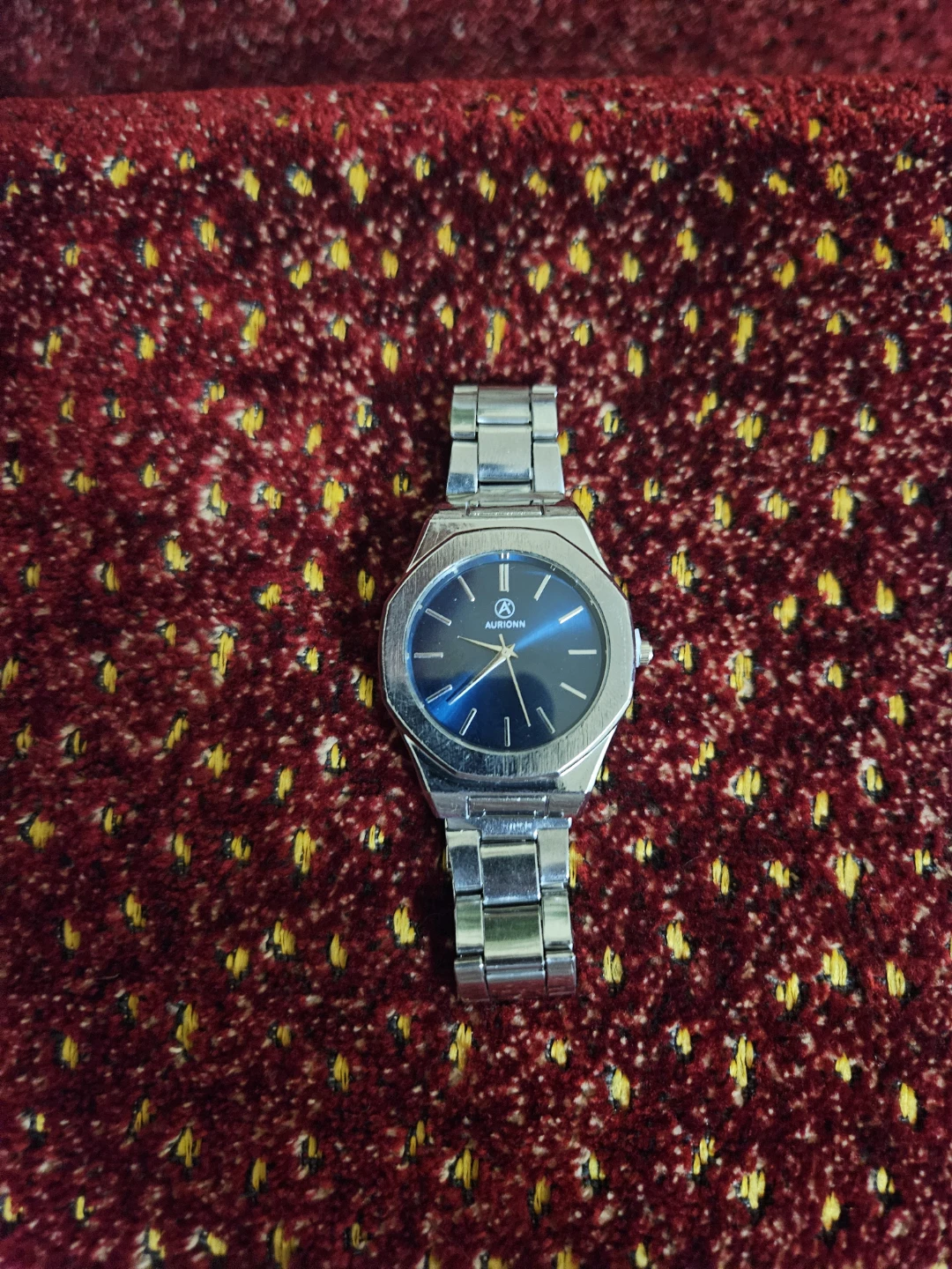 Stainless Steel Analog Watch