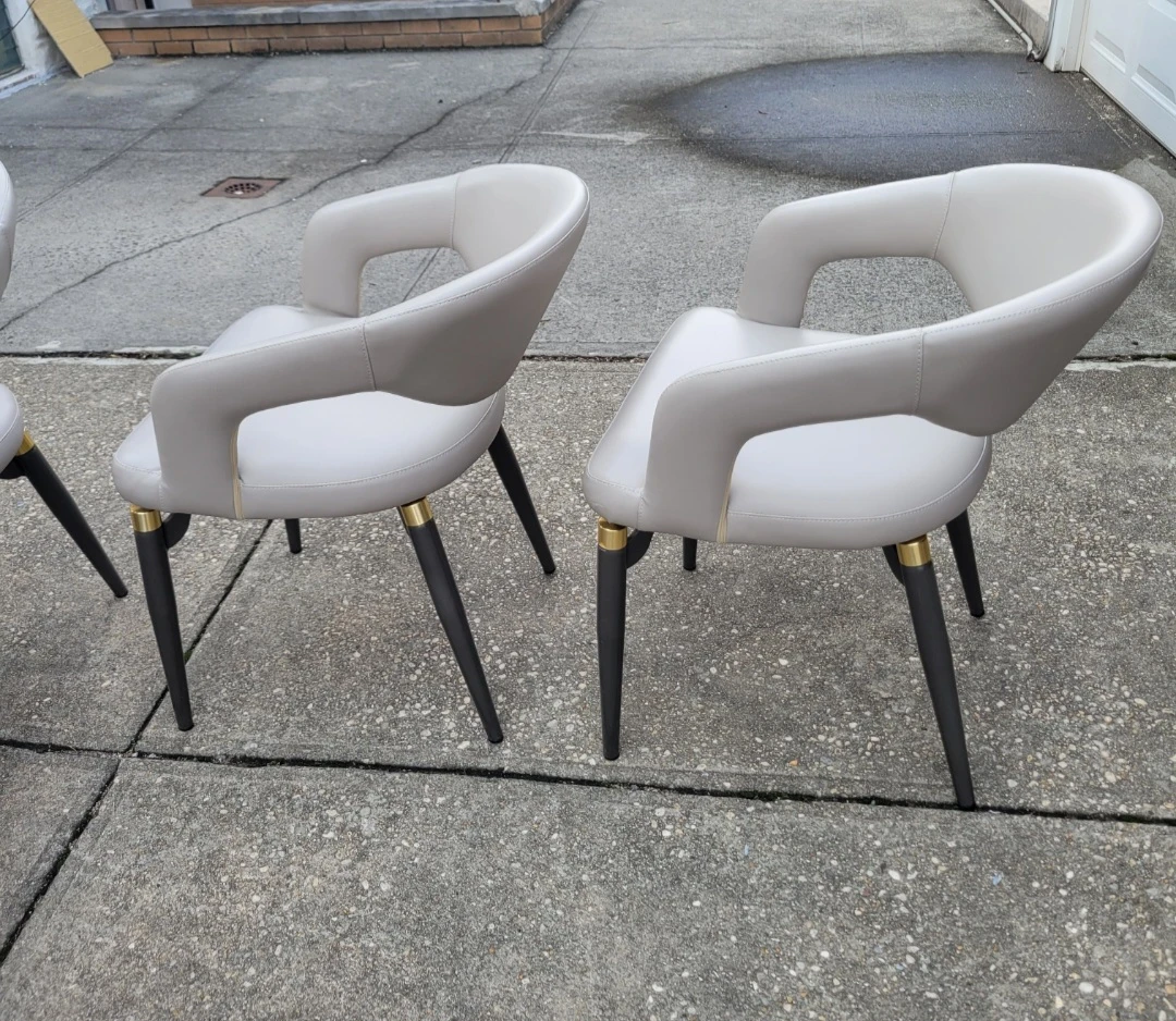 4 barrelback chairs - photo 4