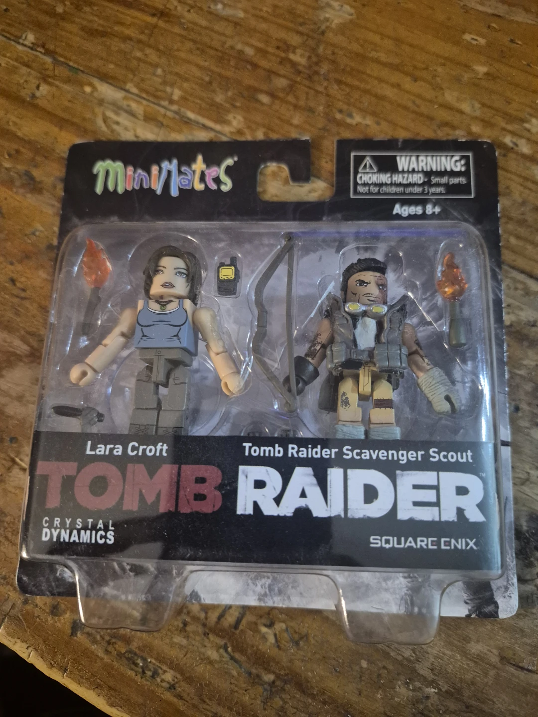 Minimates Tomb Raider Lara Croft and Scavenger Scout