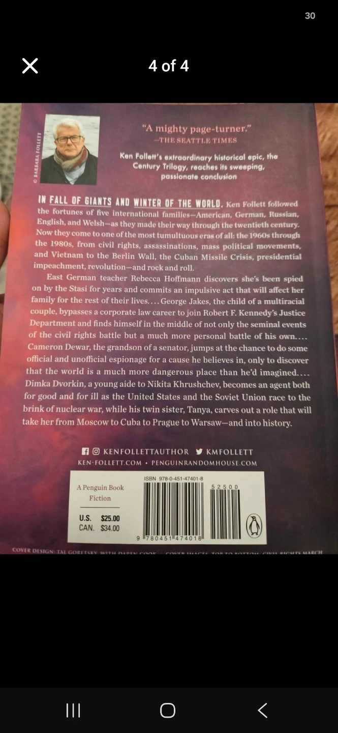 Ken Follett Century Trilogy - photo 4