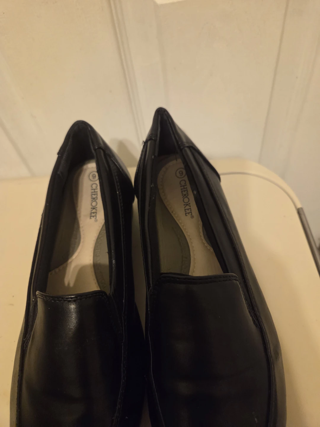 Cherokee Black Loafers Size 9
