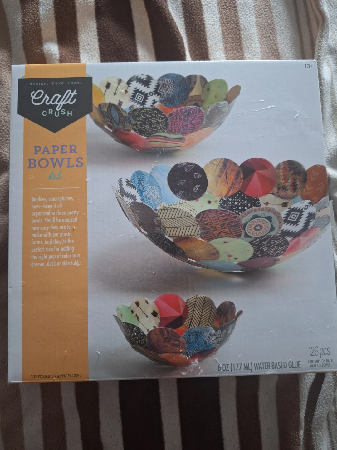Craft Crush Paper Bowls Kit