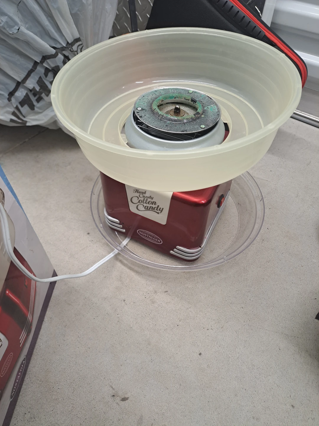 Nostalgia Hard Candy Cotton Candy Maker - photo 2