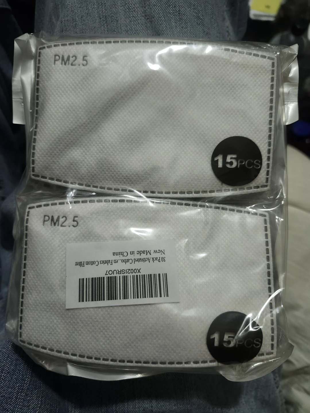 30 Pack PM2.5 Activated Carbon Filter Inserts