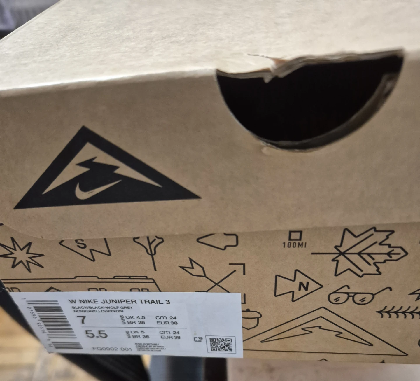 BNIB)Nike Trail 3 -Women's Size 7 Running Shoes - photo 5