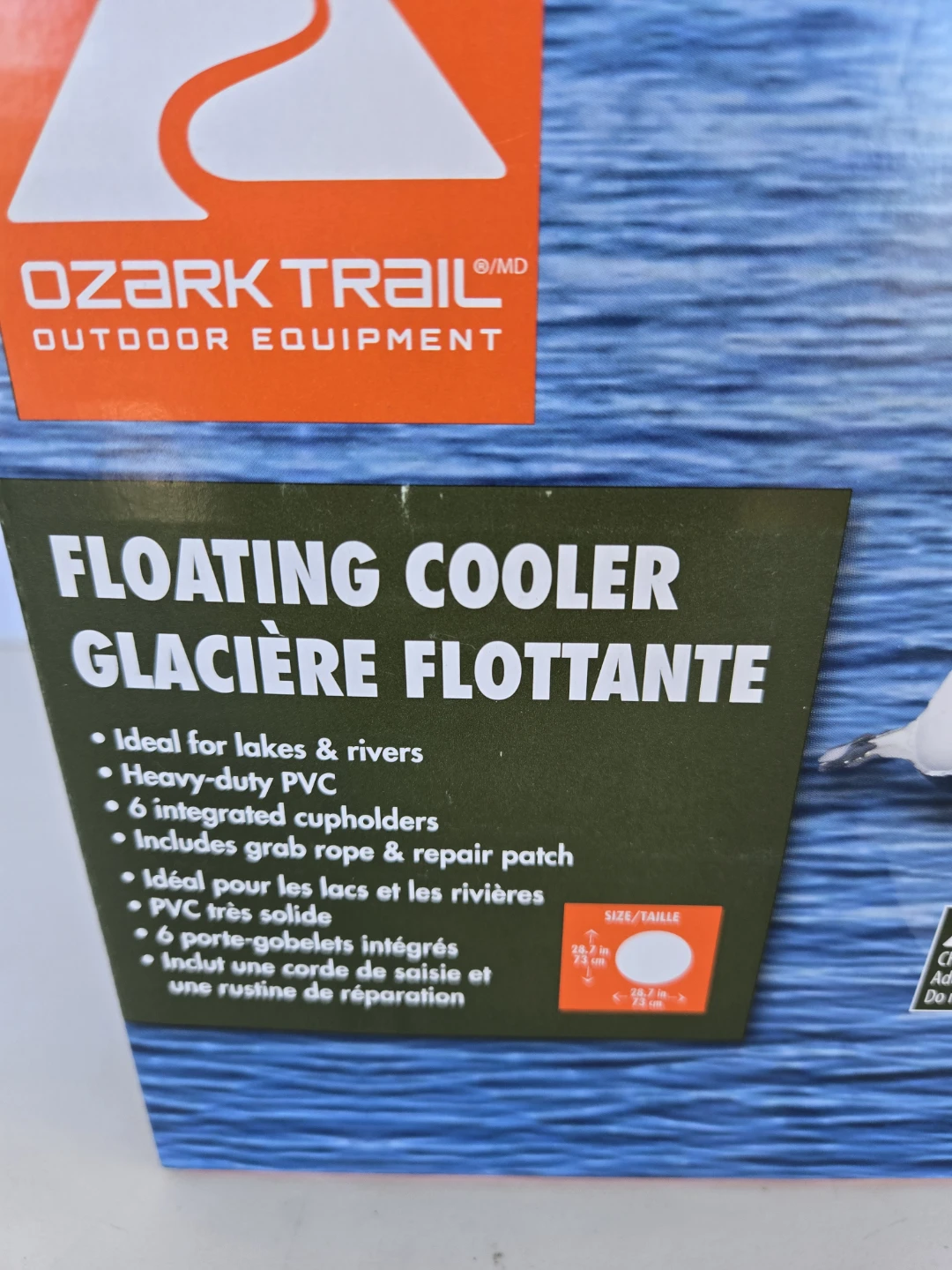 Brand new ozark trail floating cooler - photo 2