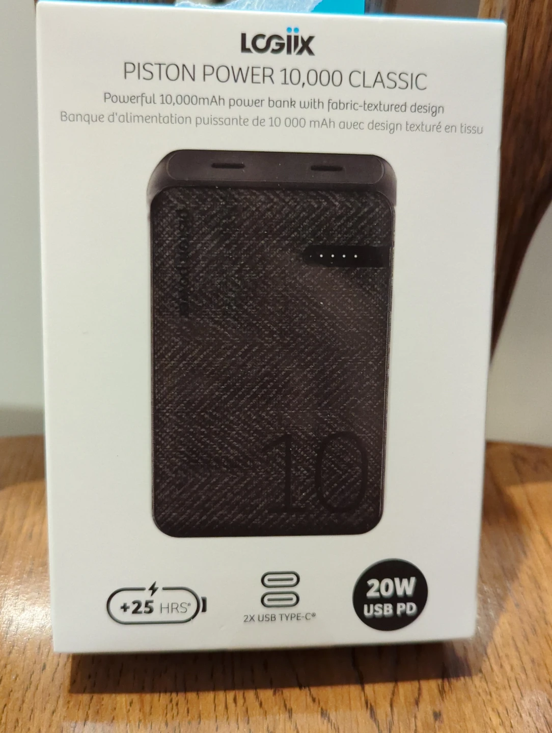 Logiix Piston Power 10,000 Classic Power Bank